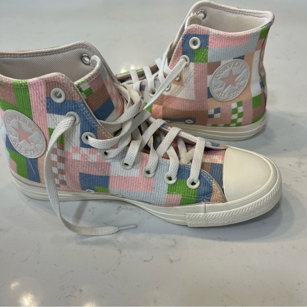 Converse Pastel Patchwork High-Tops - image 1
